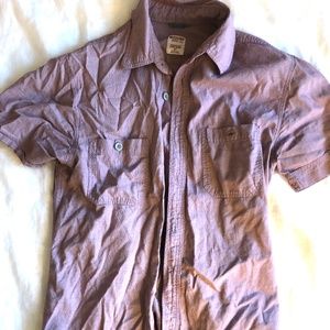 Casual Short Sleeve Button Up